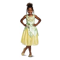 Tiana Classic Disney Princess Girls Costume