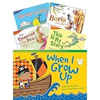 Teacher Created Materials - Classroom Library Collections: Literary Text Readers Set 1 - 10 Book Set - Grade 1 - Guided Reading Level A - I