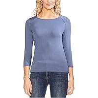 Vince Camuto Womens Twist-Back Pullover Blouse