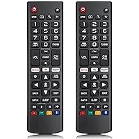 【Pack of 2】 Universal Remote Control for LG TV Remote,Compatible with All Models for LG Brand, with Netflix Prime Video Shortcut Buttons