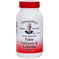 Dr. Christopher's, Cleanse False Unicorn and Lobelia - 100 vegicaps