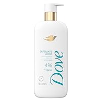 Dove Body Wash Exfoliate Away Micro-polishes for silkier skin 4% refining serum with AHA 18.5 oz