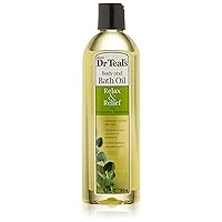 Dr. Teal's Body and Bath Oil Eucalyptus Spearmint, 8.8-Ounce, 6-Count (Packaging May Vary)