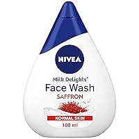 NIVEA Face Wash, Milk Delights Precious Saffron(Normal Skin), 100ml