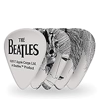 D'Addario Accessories Beatles Guitar Picks - The Beatles Collectable Guitar Picks - Revolver, 10 Pack, Medium