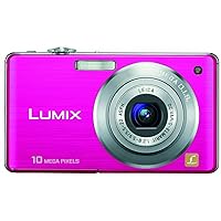 Panasonic Lumix DMC-FS7 10MP Digital Camera with 4x MEGA Optical Image Stabilized Zoom and 2.7 inch LCD (Pink)