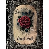Guest Book: for Wedding with Gothic Theme for Guest to Sign-in