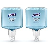 PURELL Brand HEALTHY SOAP Gentle and Free Foam, Fragrance Free, 1200 mL Refill for PURELL ES6 Automatic Soap Dispenser (Pack of 2) - 6472-02 - Manufactured by GOJO, Inc.