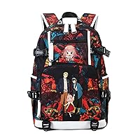 Cute Canvas Casual Backpack Shoulder Bag Bookbag School Bag Laptop Bag Daypack 9