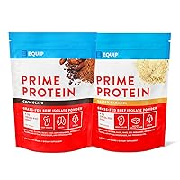 Foods Prime Protein Powder Chocolate & Prime Protein Powder Salted Caramel