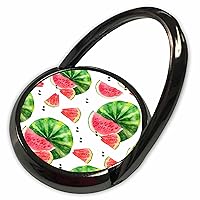 3dRose Whole Watermelons with Slices of Watermelon and Seeds Pattern - Phone Rings (phr-381725-1)