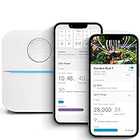 Rachio 3 3rd Generation: Smart, 4 Zone Sprinkler Controller, Compatible with Alexa (4ZULW-C),White