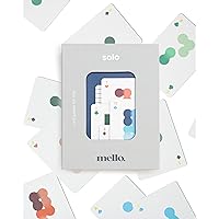 Mello Playing Cards Solo | Deck of Cards for Solo Card Games | Meditation Gifts & Self Care Gifts for Women | Relaxation Gifts for Women & Mindfulness Gifts for Women | Pack of Cards Playing Cards
