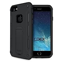 Ultra Kickstand Case for iPhone 6 6S (4.7 inch) with Integrated Stand erectable Cover Protective Sleeve, Black