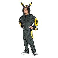Disguise Boys Umbreon Costume, Official Pokemon Deluxe Kids Costume With HeadpieceCostume
