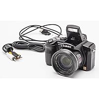 Panasonic Lumix DMC-FZ18K 8.1MP Digital Camera with 18x Wide Angle MEGA Optical Image Stabilized Zoom (Black)