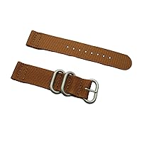 Watch Bands - Choice of Color & Width (20mm, 22mm,24mm) - 2 Piece Ballistic Nylon Premium Watch Straps