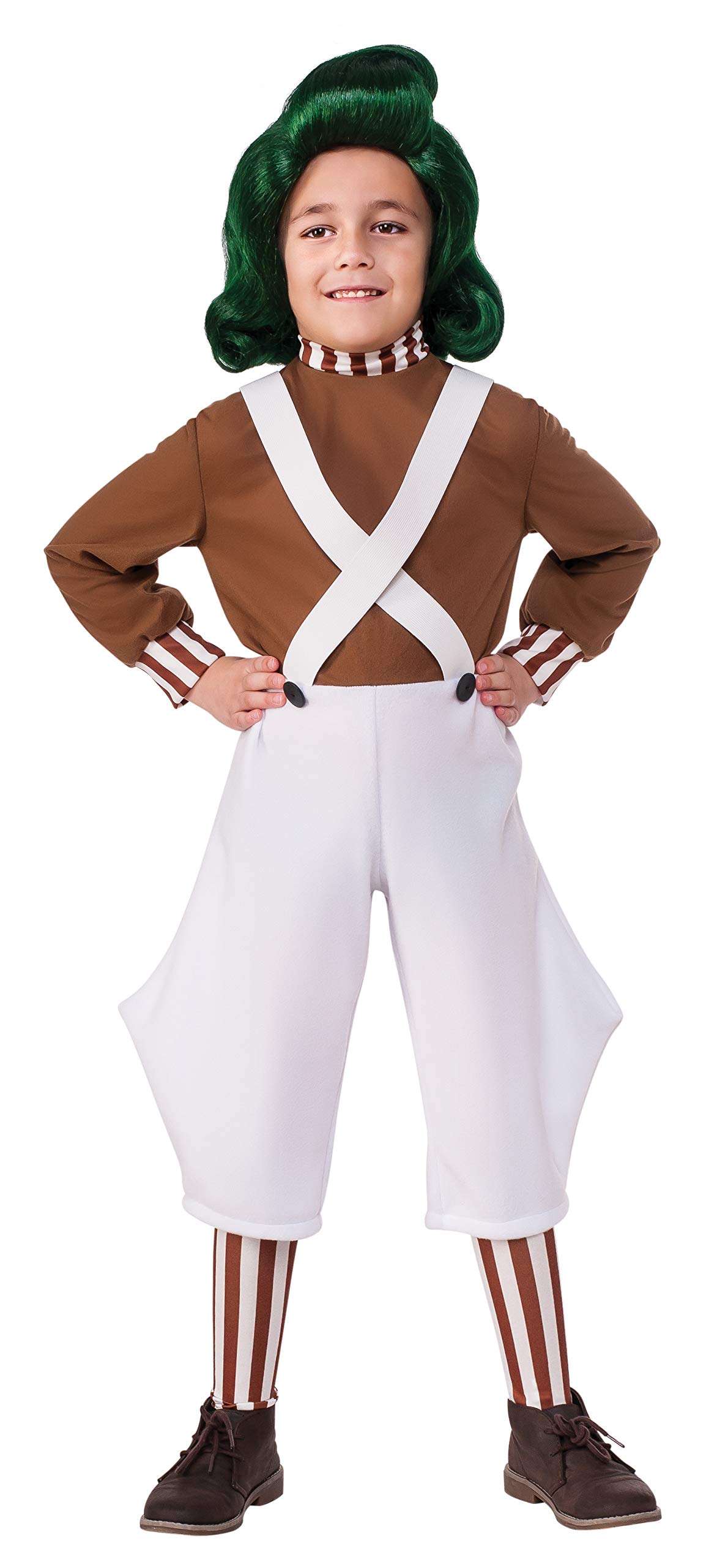 Rubie's Official Willy Wonka and The Chocolate Factory Oompa Loompa Childs Costume