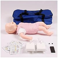 Infant CPR Manikin Infant Infarct Simulator Infant Airway Obstruction Training Dummy CPR Choking Mannequin for Medical First Aid Teaching