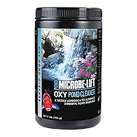 Microbe-Lift OPCSM Oxy Pond Cleaner Treatment for Ponds, Fountains, and Water Gardens, Safe for Koi Fish, Live Goldfish, Plants, and Decorations, 2 Pounds