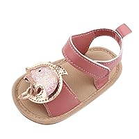 Girls Sandals Flat Soft Baby Summer Rubber Non-Slip Boys Walking Sole Shoes Baby Shoes Boys Sandals Size 1