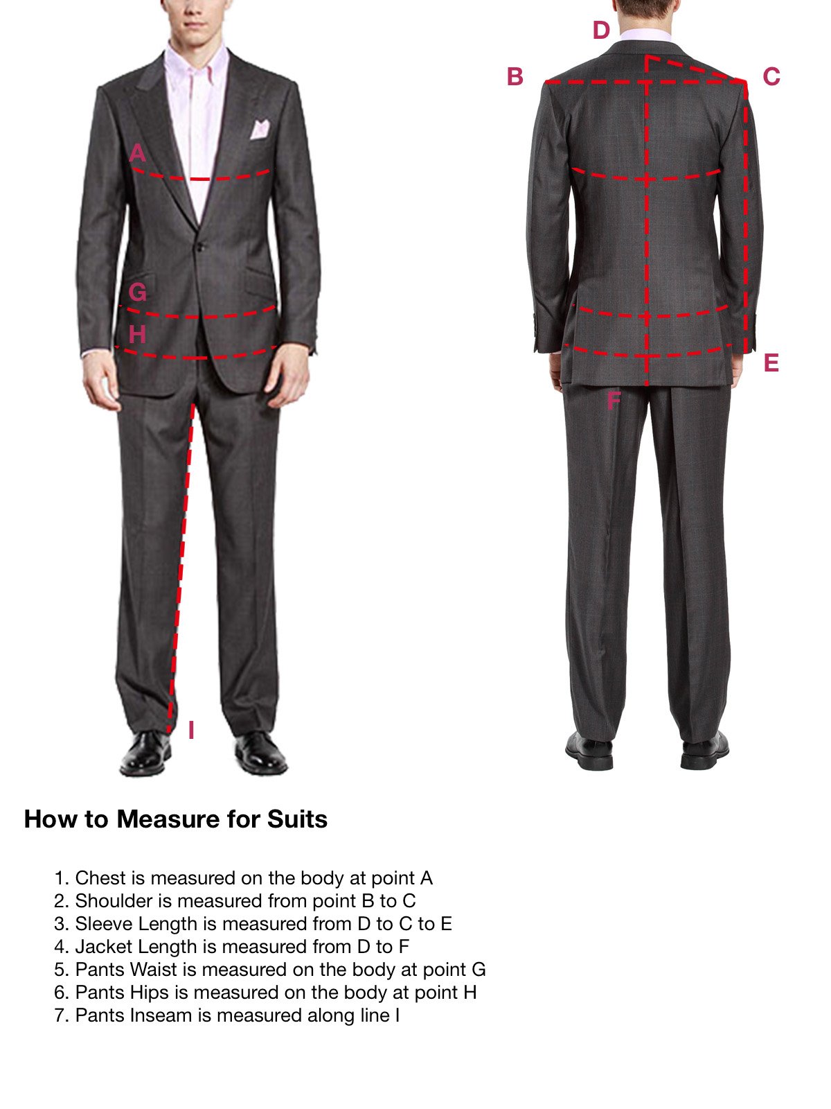 HBDesign Mens 2 Piece 1 Button Black Peak Lapel Casual Dress Suits Wine Red