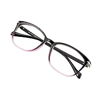 Blue Light Blocking Glasses for Women/Men, Anti Eyestrain, Stylish Square Frame, Anti Glare