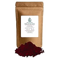 Holistic Bin Organic Astaxanthin Powder | Powerful Natural Antioxidant Supplement for Smoothies and Capsules | Whole Haematococcus Pluvialis Algae Supplement (20 Grams)