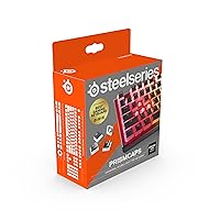 SteelSeries PrismCaps Double Shot Pudding-Style Keycaps Durable PBT Thermoplastic Compatible with Most Mechanical Keyboards MX Stems Black (US Layout) SteelSeries PrismCaps Double Shot Pudding-Style Keycaps Durable PBT Thermoplastic Compatible with Most Mechanical Keyboards MX Stems Black (US Layout)
