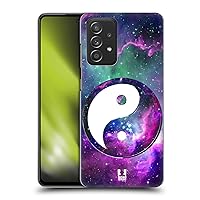 Head Case Designs Purple Nebula Yin and Yang Collection Hard Back Case Compatible with Galaxy A52 / A52s / 5G (2021)