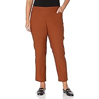 SLIM-SATION Women's Plus Size Pant with Real Front L Pockets