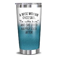 NewEleven Retirement Gifts For Women 2024 - Happy Retirement Party Decorations - Coworker Leaving Gifts, Farewell Gifts, Goodbye Gifts For Coworkers, Friends - 20 Oz Tumbler