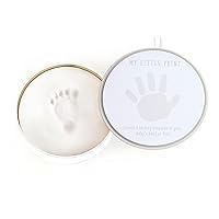 Baby Everyday Clay Tin Kit, Newborn Handprint Or Footprint Makers, Baby Girl or Baby Boy Gender Neutral Baby Handprint Impression Keepsake