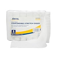 8520 Basic Care Conforming Stretch Gauze Bandage, 6