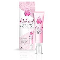 Essentials Anti-Aging Facial Oil with Retinol 1 oz - Retinol Anti-Aging Face Oil for Younger Looking Skin