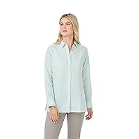 Foxcroft Women's Jordan Long Sleeve Summer Stripe Shirt