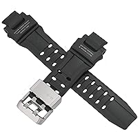 Casio 10412716 Genuine Factory Replacement Resin Watch Band fits GW-A1000-1A