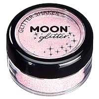 Pastel Glitter Shakers 100% Cosmetic Glitter for Face, Body, Nails, Hair and Lips - 0.10oz - Baby Pink