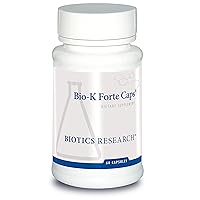 Bio K Forte Caps ® Vitamin K as meaquinone 7, phytonadione, Combination K1 MK 7 in a 10:1 Ratio. High Potency Vitamin K with SOD and Catalase 60 Capsules
