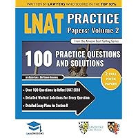 LNAT Practice Papers Volume Two: 2 Full Mock Papers, 100 Questions in the style of the LNAT, Detailed Worked Solutions, Law National Aptitude Test, UniAdmissions LNAT Practice Papers Volume Two: 2 Full Mock Papers, 100 Questions in the style of the LNAT, Detailed Worked Solutions, Law National Aptitude Test, UniAdmissions Paperback