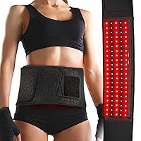 Red Light Therapy Belt - Near Infrared Light Therapy & Red Light Therapy for Body,660nm&850nm Infrared Light Therapy for Relaxing Muscle, Inflammation, Improve Circulation - Infrared Therapy