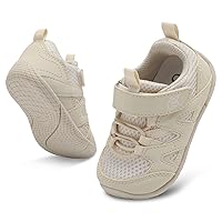 LeIsfIt Baby Shoes Boys Girls First Walking Shoes Non-Slip Toddler Shoes Breathable Sneakers Infant Shoes Crib Shoes
