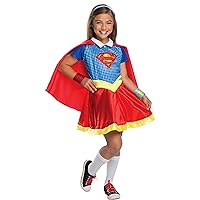 Rubies Child's Dc Superhero Girl's Deluxe Supergirl CostumeCostume