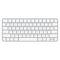 Magic Keyboard Wireless Bluetooth Rechargeable Works with Mac iPad iPhone US English White