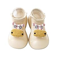 Baby Sock Shoes Toddler Soft Sole Anti-Slip Floorwear Children 3D Toy Cartoon Indoor Slippers Knitted Cozy Comfy Toddle Shoes