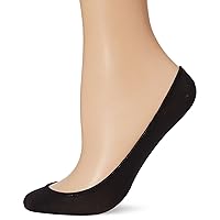 HUE Women's Low Cut Shade Match Liner Sock With Heel Gel Tab
