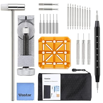 Vastar Watch Band Link Remover Tool - Watch Repair Kit, 29 Pieces Watch Link Remover Kit, Watch Band Tool…