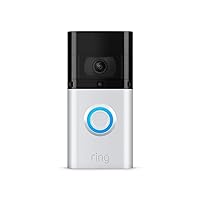 Certified Refurbished Ring Video Doorbell 3 Plus – enhanced wifi, improved motion detection, 4-second video previews, easy installation