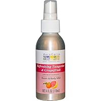 Aura Cacia Tangerine/Grapefruit Aromatherapy Mist 4 Oz. Bottle
