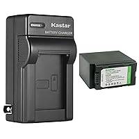 Kastar 1-Pack CGA-D54 Battery and AC Wall Charger Replacement for Panasonic AG-3DA1 AG-3DA1E AG-3DA1P, AG-AC8 AG-AC8EJ AG-AC8PJ, AG-AC30, AG-AC90 AG-AC90P AG-AC90PJ AG-AC90PX, AG-DVC7 AG-DVC7P